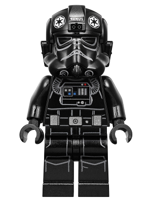 Imperial TIE Fighter Pilot - Light Nougat Head, Scowl, White Insignia on Helmet – СТАР УОРС