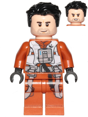 Poe Dameron (Pilot Jumpsuit, Hair Swept Left Tousled) – СТАР УОРС