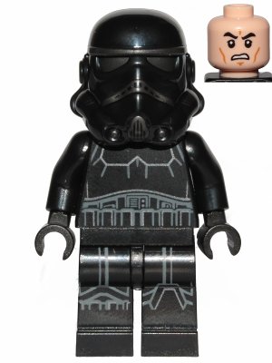 Imperial Shadow Trooper - Male, Dual Molded Helmet, Light Nougat Head, Scowl – СТАР УОРС