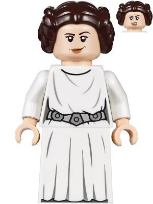 Princess Leia (White Dress, Detailed Belt, Skirt Part) – СТАР УОРС