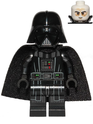 Darth Vader - Printed Arms, Spongy Cape, White Head with Smile – СТАР УОРС
