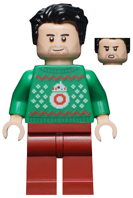 Poe Dameron (Green Christmas Sweater with BB-8) – СТАР УОРС