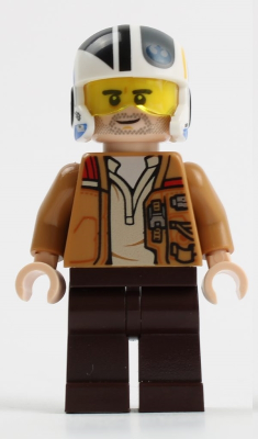 Poe Dameron (Medium Nougat Jacket, Helmet) – СТАР УОРС