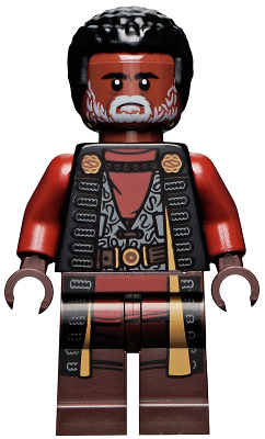 Greef Karga - Black Magistrate Robe and Gray Beard – СТАР УОРС