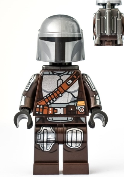 The Mandalorian / Din Djarin / 'Mando' - Silver Beskar Armor, Jet Pack – СТАР УОРС