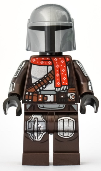 The Mandalorian / Din Djarin / 'Mando' - Red Christmas Scarf – СТАР УОРС