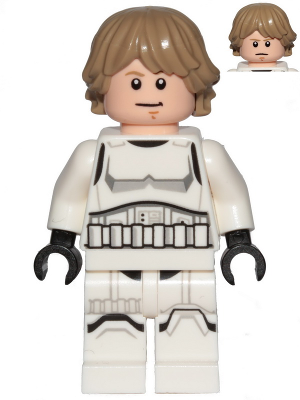 Luke Skywalker - Stormtrooper Outfit, Printed Legs, Shoulder Belts – СТАР УОРС