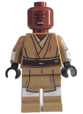 Mace Windu (Dark Tan Legs, Open Mouth, Printed Arms) – СТАР УОРС