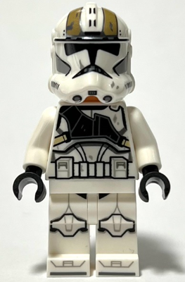 Clone Trooper Gunner (Phase 2) - Dirt Stains, Nougat Head, Helmet with Holes – СТАР УОРС