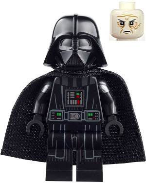 Darth Vader - Printed Arms, Spongy Cape, White Head with Frown – СТАР УОРС