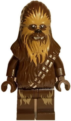 Chewbacca - Medium Nougat Face Fur, Dark Tan Leg Fur – СТАР УОРС
