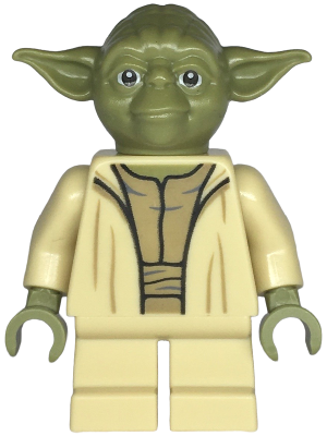 Yoda - Olive Green, Open Robe with Small Creases – СТАР УОРС