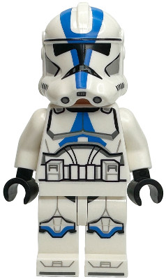 Clone Trooper, 501st Legion (Phase 2) - White Arms, Nougat Head, Helmet with Holes – СТАР УОРС