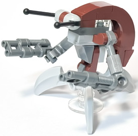 Droideka (Destroyer Droid) - Light Bluish Gray Claws – СТАР УОРС