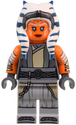 Ahsoka Tano (Adult) - Printed Arms, Light Bluish Gray Legs – СТАР УОРС