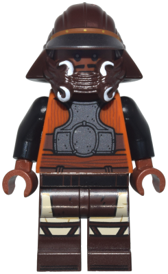 Lando Calrissian - Skiff Guard, Dark Brown Printed Legs – СТАР УОРС