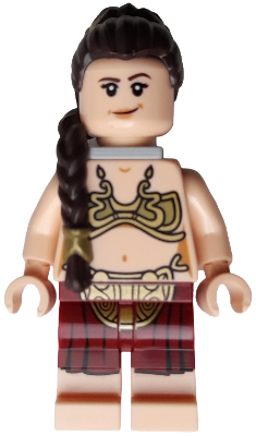 Princess Leia - Jabba Slave Outfit, Dark Brown Braid over Shoulder (75397) – СТАР УОРС