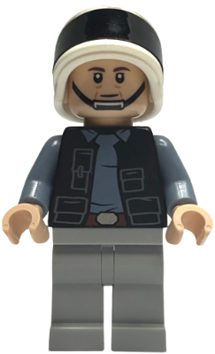 Rebel Fleet Trooper - Male, Vest with Pockets, Black Neck, Dark Brown Eyebrows – СТАР УОРС