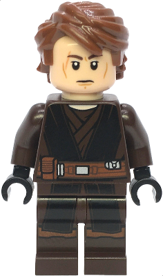 Anakin Skywalker - Dark Brown and Black Robe, Black Hands – СТАР УОРС
