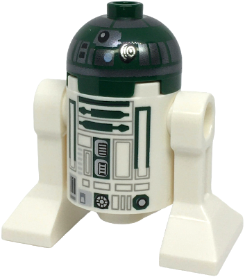 Astromech Droid, R4-P44 - Dark Silver Band Around Dome (75402) – СТАР УОРС