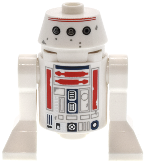 Astromech Droid, R5-D4 - Truncated Cone Head, Dark Blue Center Panel – СТАР УОРС