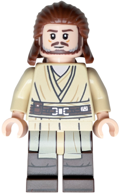 Qui-Gon Jinn - Dark Brown Legs and Beard – СТАР УОРС