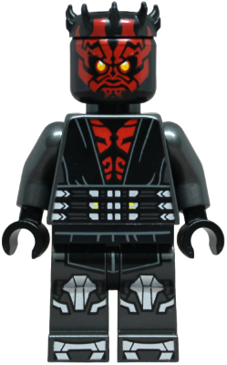 Darth Maul - Printed Legs with Silver Armor, Eyes without Black Pupils – СТАР УОРС