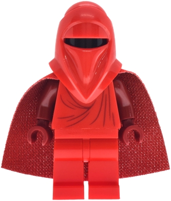 Imperial Royal Guard - Dark Red Arms and Hands, Torso Creases on Front and Back – СТАР УОРС