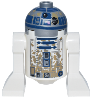 Astromech Droid, R2-D2™ - Dirt Stains on Front and Back, without Dirt Stains on Top Panels – СТАР УОРС
