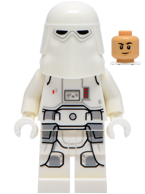 Snowtrooper - Male, Printed Legs, White Hands – СТАР УОРС