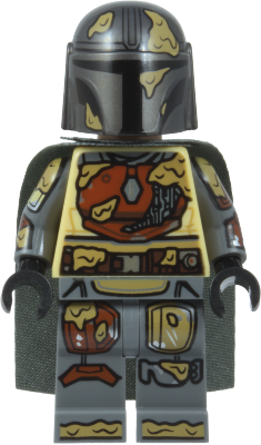 The Mandalorian / Din Djarin / 'Mando' - Brown Durasteel Armor, Printed Arms, Dark Tan Mud Splotches – СТАР УОРС