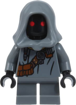 Jawa - Dark Bluish Gray Offworld Outfit, Strap with Pouches, Necklace and Pendants (Elder) – СТАР УОРС