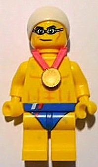 Stealth Swimmer, Team GB (Minifigure Only without Stand and Accessories) – КОЛЕКЦИОНЕРСКИ МИНИФИГУРКИ
