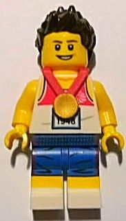 Relay Runner, Team GB (Minifigure Only without Stand and Accessories) – КОЛЕКЦИОНЕРСКИ МИНИФИГУРКИ