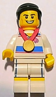 Tactical Tennis Player, Team GB (Minifigure Only without Stand and Accessories) – КОЛЕКЦИОНЕРСКИ МИНИФИГУРКИ