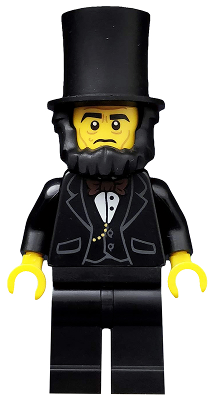 Abraham Lincoln, The LEGO Movie (Minifigure Only without Stand and Accessories) – КОЛЕКЦИОНЕРСКИ МИНИФИГУРКИ