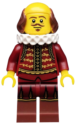 William Shakespeare, The LEGO Movie (Minifigure Only without Stand and Accessories) – КОЛЕКЦИОНЕРСКИ МИНИФИГУРКИ