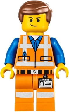 Emmet - Lopsided Closed Mouth Smile, without Piece of Resistance – ЛЕГО ФИЛМЪТ