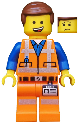 Emmet - Lopsided Open Mouth Smile – ЛЕГО ФИЛМЪТ