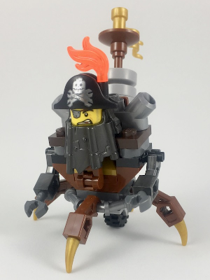 MetalBeard - Four Legs and One Wheel Body – ЛЕГО ФИЛМЪТ 2
