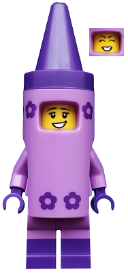 Crayon Girl, The LEGO Movie 2 (Minifigure Only without Stand and Accessories) – КОЛЕКЦИОНЕРСКИ МИНИФИГУРКИ