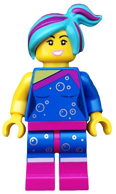 Flashback Lucy, The LEGO Movie 2 (Minifigure Only without Stand and Accessories) – КОЛЕКЦИОНЕРСКИ МИНИФИГУРКИ