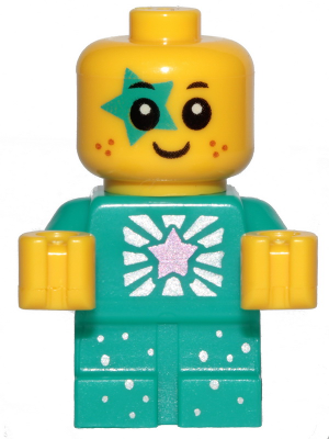 Sparkle Baby - Dark Turquoise Star Around Eye – ЛЕГО ФИЛМЪТ 2