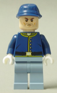 Cavalry Soldier - Brown Eyebrows, Stubble – САМОТНИЯТ РЕЙНДЖЪР