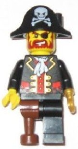 LEGO Brand Store Male, Pirate Captain Brickbeard - Vancouver – МАРКА ЛЕГО