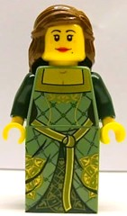 LEGO Brand Store Female, Green Princess (no back printing) {Lille} – МАРКА ЛЕГО