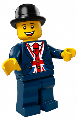 LEGO Brand Store Male, Bowler Hat, Lester - Leicester Square London UK – МАРКА ЛЕГО