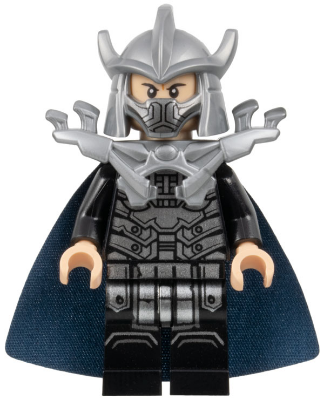 Shredder - Dark Blue Cape and Detailed Helmet (Movie Version) – КОСТЕНУРКИТЕ НИНДЖА