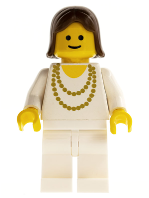 Necklace Gold - White Legs, Brown Female Hair – ГРАДСКИ
