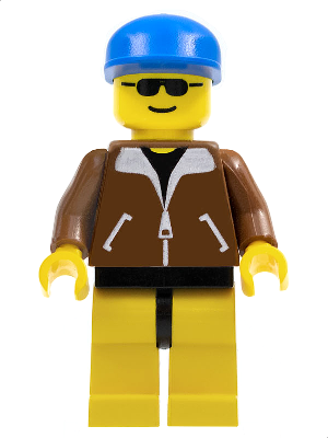 Jacket Brown - Yellow Legs, Blue Cap – ГРАДСКИ